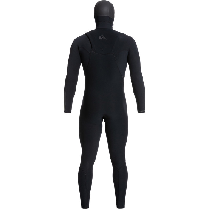 2023 Quiksilver Mens Highline 5/4/3mm GBS Chest Zip Hooded Wetsuit EQYW203034 - Black